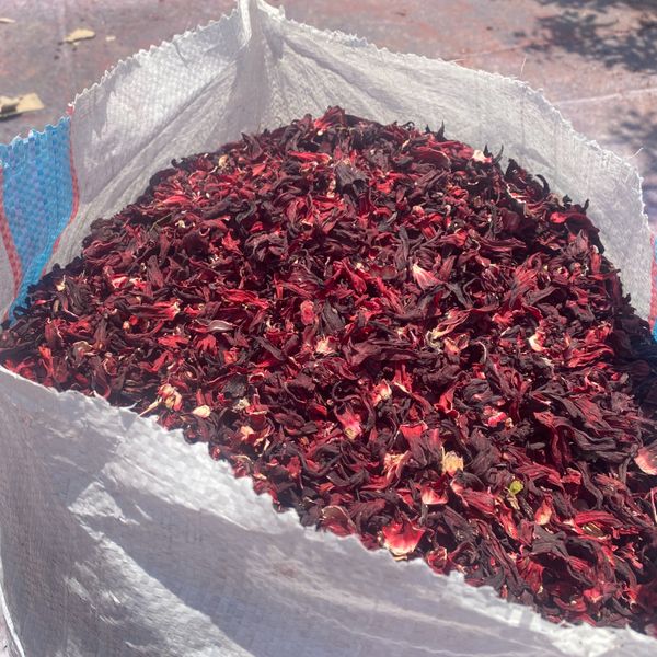 Dried Hibiscus Flowers from 나이지리아 supplied by Cocrops Trading Ltd - 아로마틱 허브