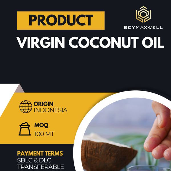Virgin Coconut Oil (VCO) from 인도네시아 supplied by Boymaxwell Indojaya Grup Ltd. - Light Yellow 기타 코코넛 오일