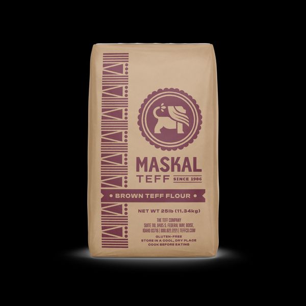 Maskal Teff Brown Flour from United States supplied by The Teff Company - Red Teff
