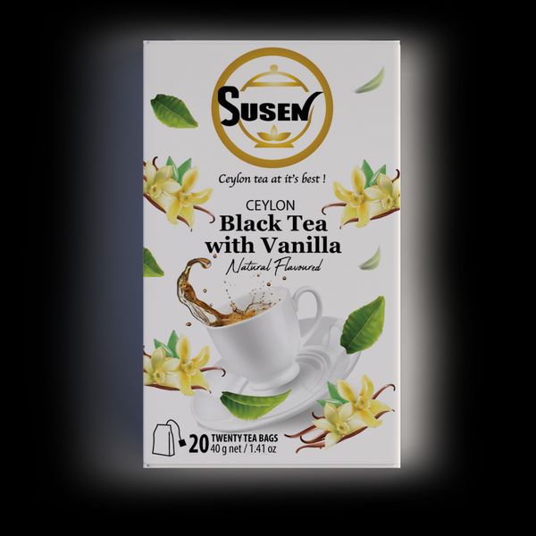 Susen Vanilla Flavoured Ceylon Black Tea from 스리랑카 supplied by Susen Tea - Over 3kg 대용량 홍차