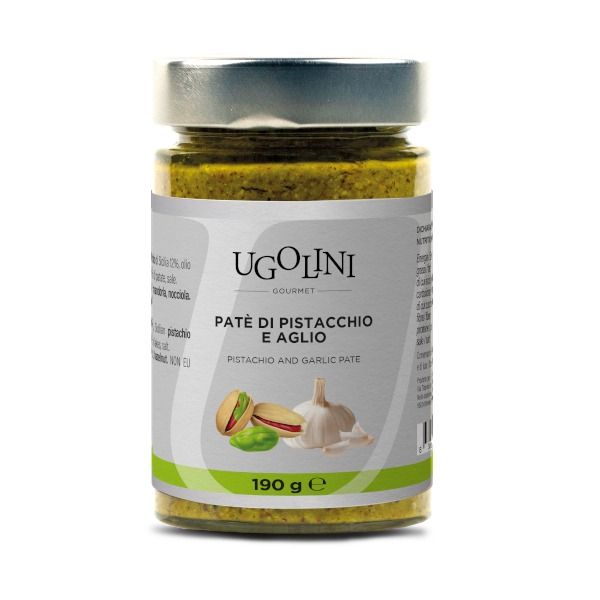 Pistachio and garlic paté 190 gr from Italy supplied by Truffleat - Other Sauce Products