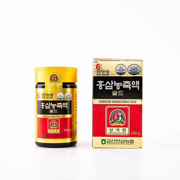 Korean Red Ginseng Extract Gold from South Korea supplied by geumsan insam cooperative association - Ginseng