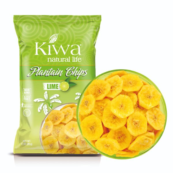 Plantain Chips with Lime Kiwa - 3oz from 에콰도르 supplied by Kiwa - As per customer's request 바나나 가공품