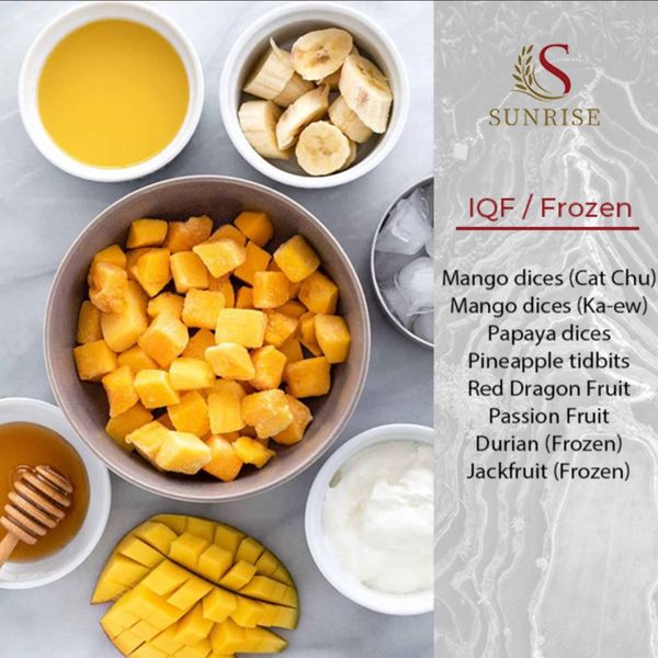 IQF fruit from Vietnam supplied by Sunrise Ins - Watermelon Other Frozen Fruits