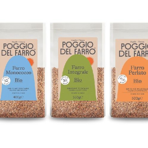Farro grain from 이탈리아 supplied by Poggio del Farro - Large 파로
