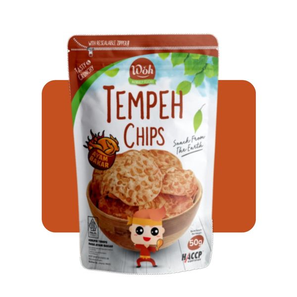 Tempeh Chips – Grilled Chicken Flavor from Indonesia supplied by Indo Tasty Nusantara - Excellent Quality Vegetable Snack