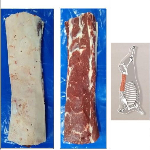 BIFE ANGOSTO CON CORDÓN / STRIPLOIN CHAIN ON from Argentina supplied by Expandam - Boneless  (=Without Bone=Deboned) Fresh Boneless Beef