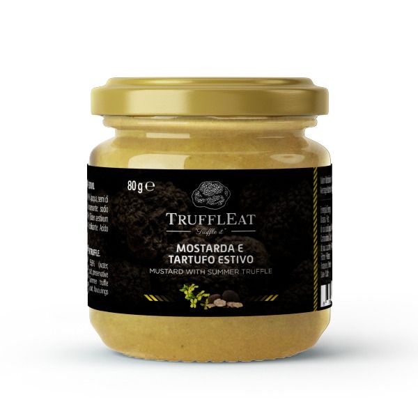 Mustard and black summer truffle 80 gr from 이탈리아 supplied by Truffleat - 머스터드 소스