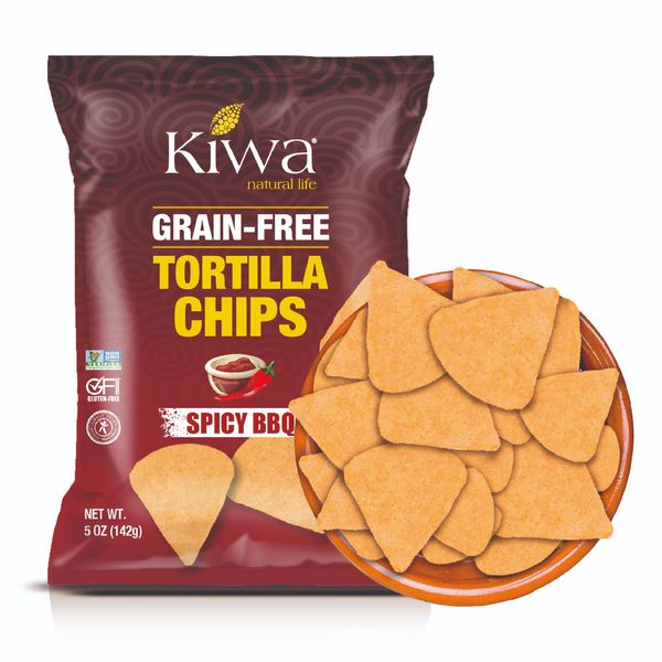 Grain-Free Tortilla Chips Spicy BBQ Kiwa - 5oz from 에콰도르 supplied by Kiwa - As per customer's request 카사바 가공품