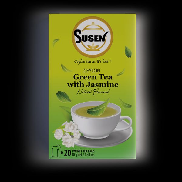 Susen Jasmine Flavoured Ceylon Green Tea from 스리랑카 supplied by Susen Tea - 대용량 녹차
