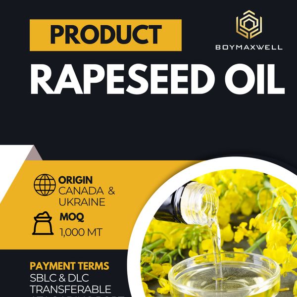 RAPESEED OIL from 캐나다 supplied by Boymaxwell Indojaya Grup Ltd. - Canola Oil 비정제 카놀라유 및 유채씨유