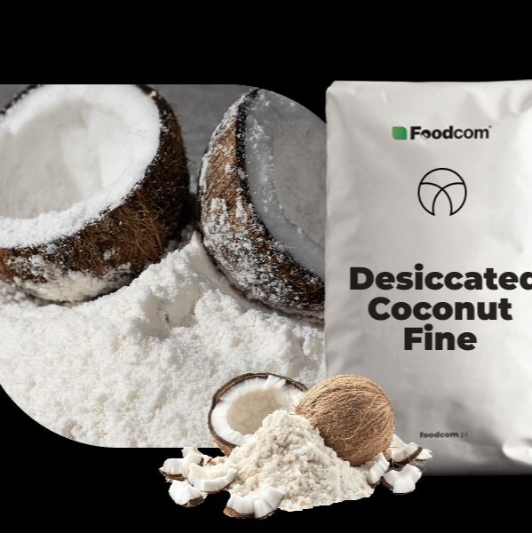 Desiccated Coconut Fine from Sweden supplied by Naturell AB - Size: 25 kg Desiccated Coconut