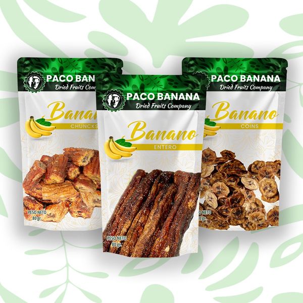 Dried bananas from 에콰도르 supplied by PACOBANANA S. A. - Brown 말린 바나나