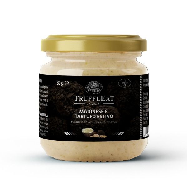 Mayonnaise and black summer truffle 80 gr from 이탈리아 supplied by Truffleat - 마요네즈