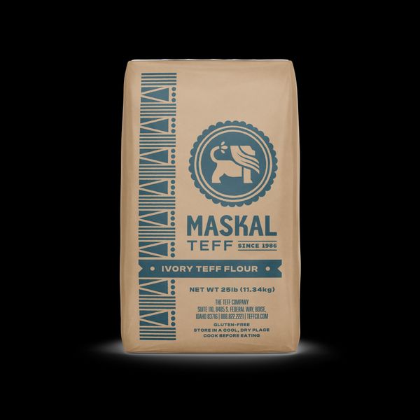 Ivory Teff Flour from United States supplied by The Teff Company - White Teff