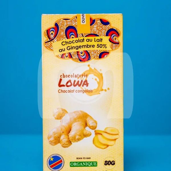 Chocolate with Ginger from Democratic Republic of the Congo supplied by MABELE COOP - Chocolate