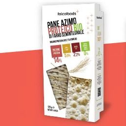 ORGANIC PROTEIN FLAT BREAD  125g from 이탈리아 supplied by FALCO SRL - Medium Quality 비스킷 및 크래커