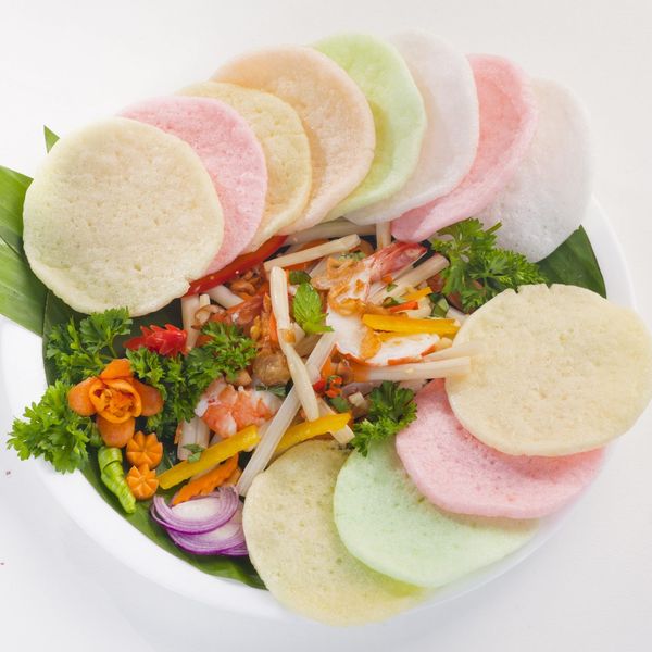 Shrimp chips original flavor white and colorful from Vietnam from Vietnam supplied by SAFIMEX JOINT STOCK COMPANY - High Quality Seafood Snack