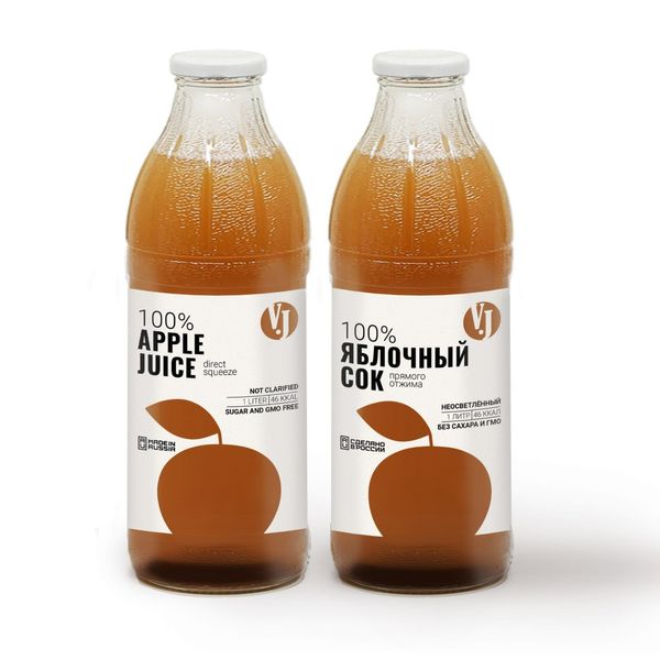 Apple juice from 러시아 supplied by VolgaJoy - 3l 백 인 박스 사과주스