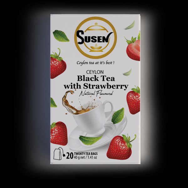 Susen Strawberry Flavoured Ceylon Black Tea from 스리랑카 supplied by Susen Tea - Over 3kg 대용량 홍차