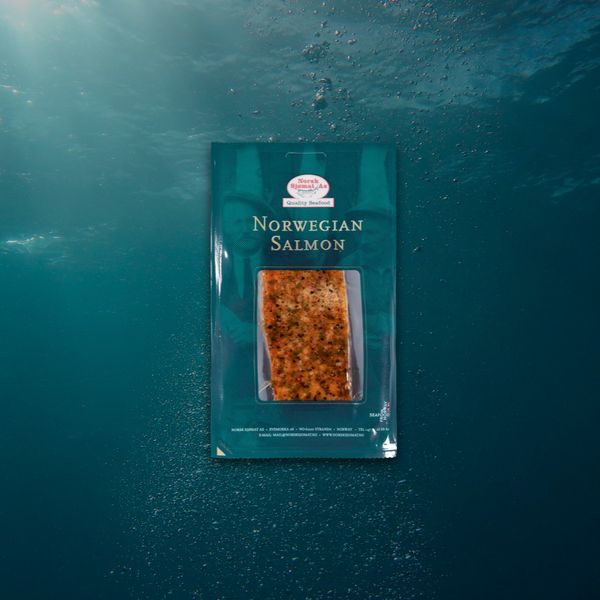 Hot Smoked Salmon from Norway supplied by Norsk Sjømat - 900-1000 g Smoked Salmon