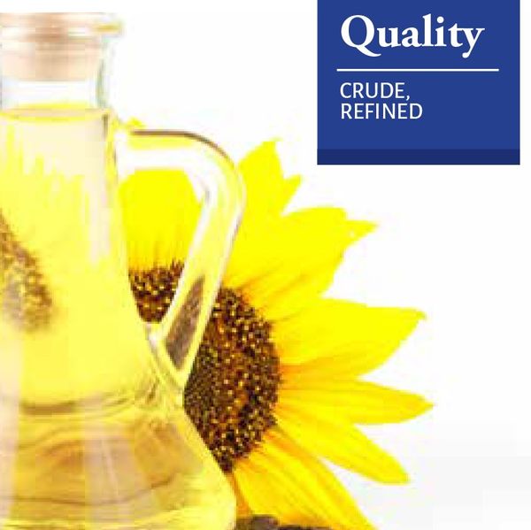 Sunflower Oil from 브라질 supplied by QUELLE TRADE, import export d.o.o - 정제 해바라기유