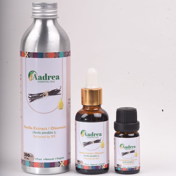 Vanilla CO2 Extract from Uganda supplied by Aadrea Essential Oils SMC Ltd - Dried - Sun Dried Vanilla