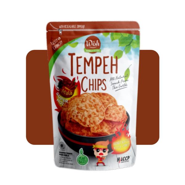 Tempeh Chips – Mala Flavor from Indonesia supplied by Indo Tasty Nusantara - Excellent Quality Vegetable Snack