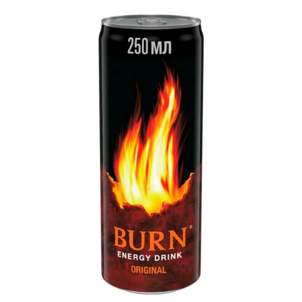 Burn Energy Drink 250ml Can from 우크라이나 supplied by LLC TRENITA TRADING - 청량음료