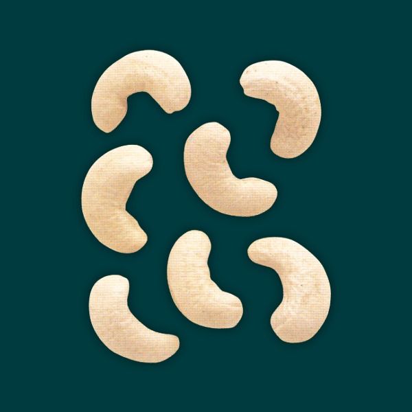 Cashew Kernels W450 from Vietnam supplied by Imiri Soma - 50lb vacuum pack Cashew Nut Kernel