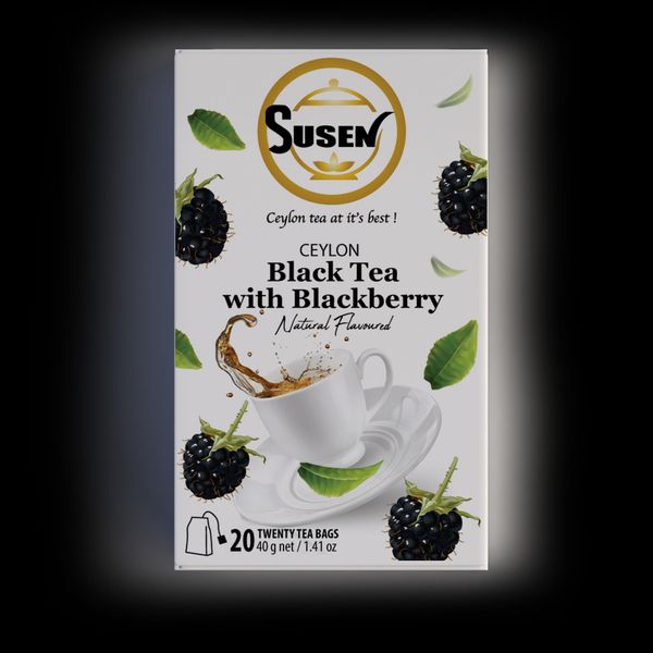 Susen Pure Ceylon Black Tea with Blackberry from 스리랑카 supplied by Susen Tea - Super Quality 향차