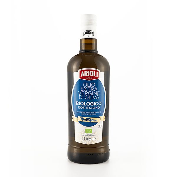 Extra Virgin Olive Oil 100% Product of Italy ORGANIC 1Lt. from Italy supplied by Trasimeno S.p.A. - golden green Olive Oil