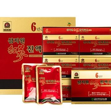 Samjiwon Red Ginseng Drink Gold 100 from South Korea supplied by geumsan insam cooperative association - Ginseng