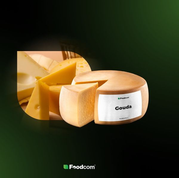 Gouda 45-48% FDM from 스웨덴 supplied by Naturell AB - 4.5 kg 고다 치즈
