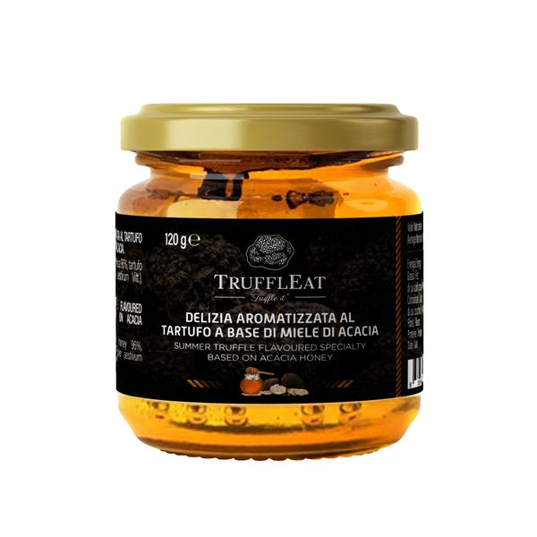 Acacia honey and summer truffle 120 gr from 이탈리아 supplied by Truffleat - 꿀