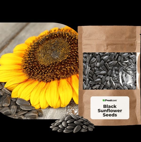 Sunflower Seeds Black from Sweden supplied by Naturell AB - High Oil Content Sunflower Seed