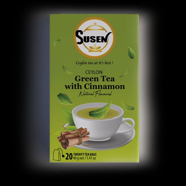 Susen Cinnamon Flavoured Ceylon Green Tea from 스리랑카 supplied by Susen Tea - 대용량 녹차