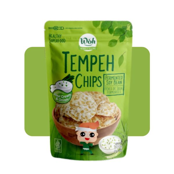Tempeh Chips – Sour Cream & Onion Flavor from Indonesia supplied by Indo Tasty Nusantara - Excellent Quality Vegetable Snack