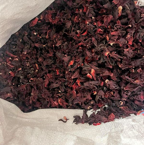 Hibiscus Flower from 나이지리아 supplied by Artesana Ventures Limited - Mesh Bags (50kg) (=Net) 히비스커스