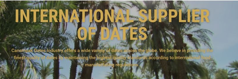Canampak Dates Industry - supplier and manufacturer from 파키스탄