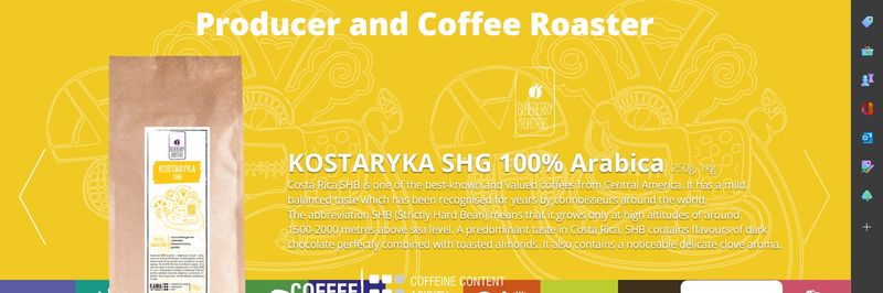 Cafe Borówka - supplier and manufacturer from Poland