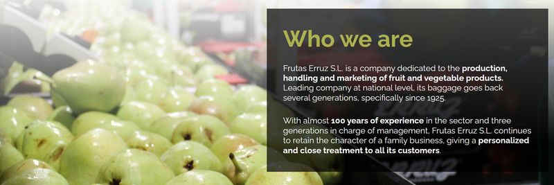 Frutas Erruz SL - supplier and manufacturer from Spain