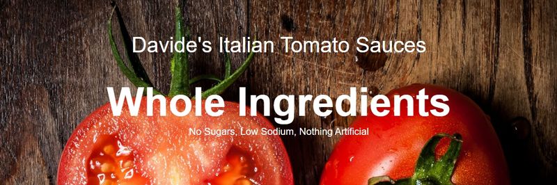 Davide Gourmet Pasta Sauce - supplier and manufacturer from 미국