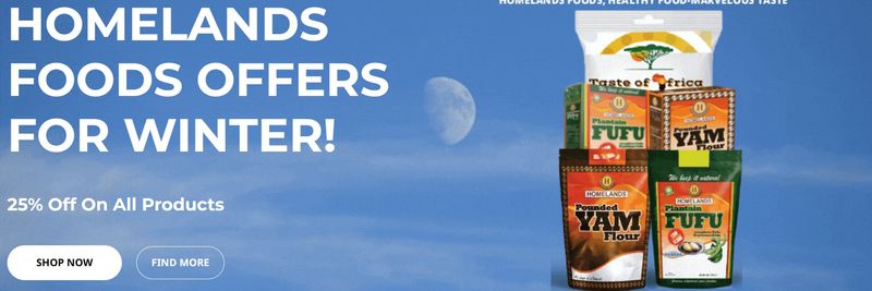 Homelands Foods UK Limited - supplier and manufacturer from 영국