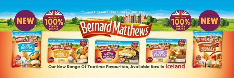 Bernard Matthews Frozen Limited - supplier and manufacturer from 영국