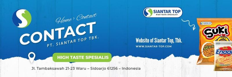PT. Siantar Top TBK - supplier and manufacturer from 인도네시아