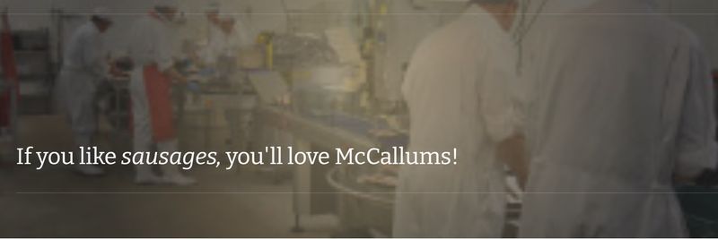 Mccallums Foods Limited - supplier and manufacturer from 영국