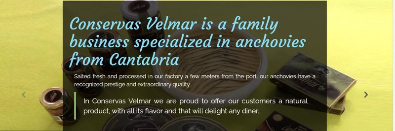 Canned Velmar - supplier and manufacturer from 스페인