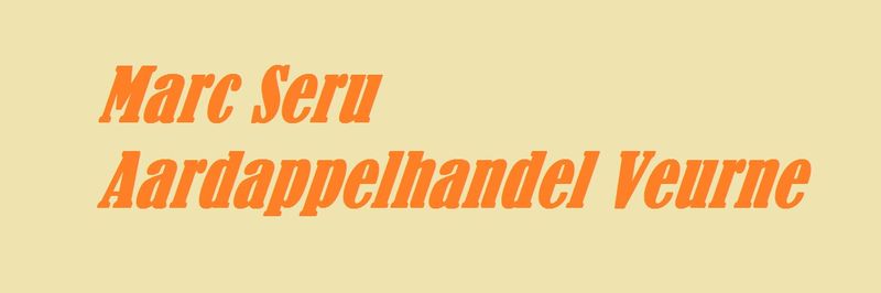 MARC SERU AARDAPPELHANDEL BVBA - supplier and manufacturer from Belgium