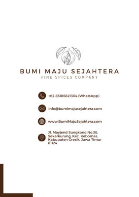 CV. Bumi Maju Sejahtera - Verified supplier and manufacturer from Indonesia